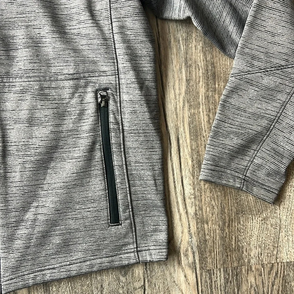 Port Authority Jacket Gray Super Bowl LI Zip Up Jacket Size Large - Picture 3 of 9